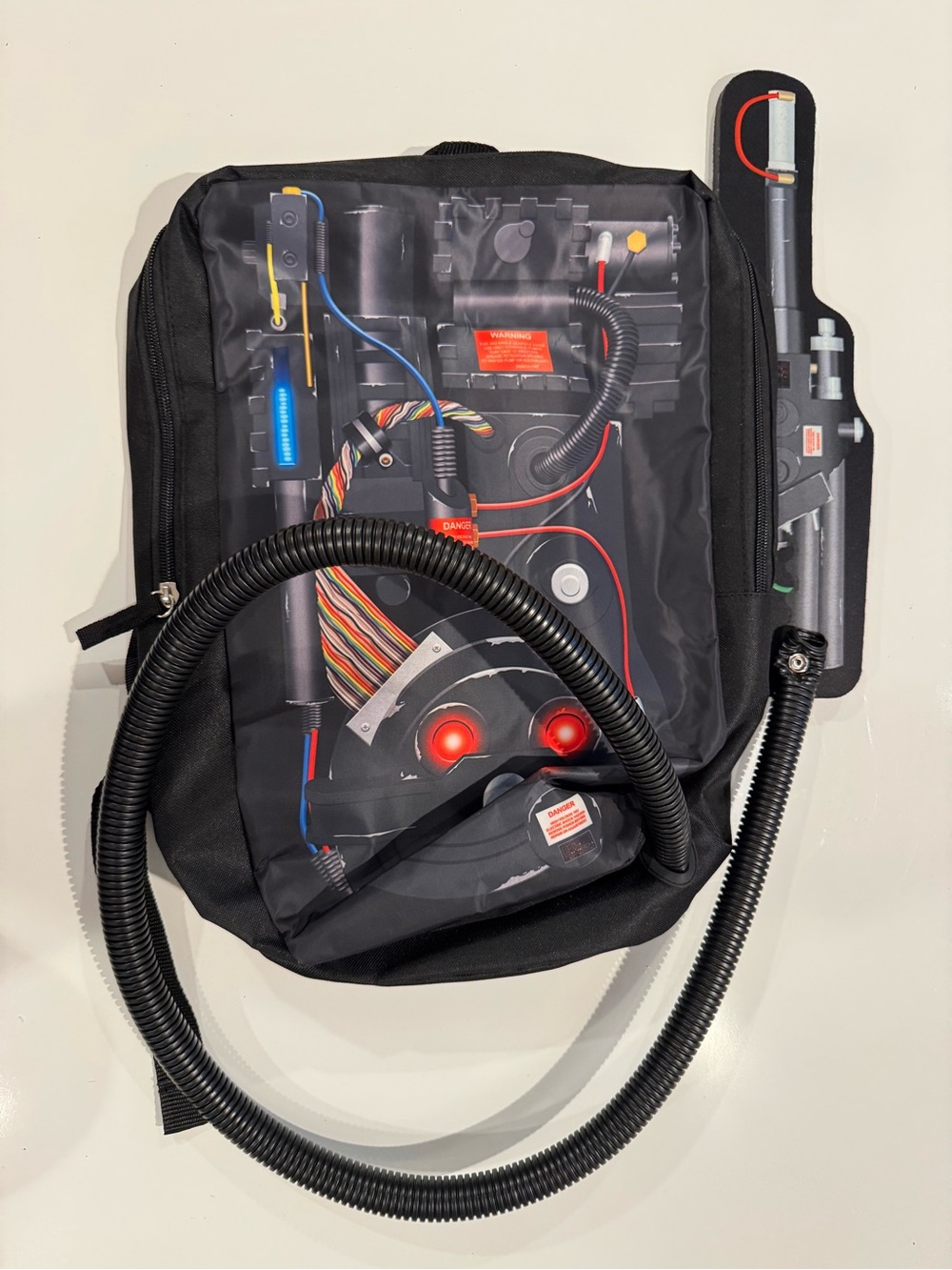 Ghostbusters Proton Pack Backpack Black Particle Blaster Cosplay Costume